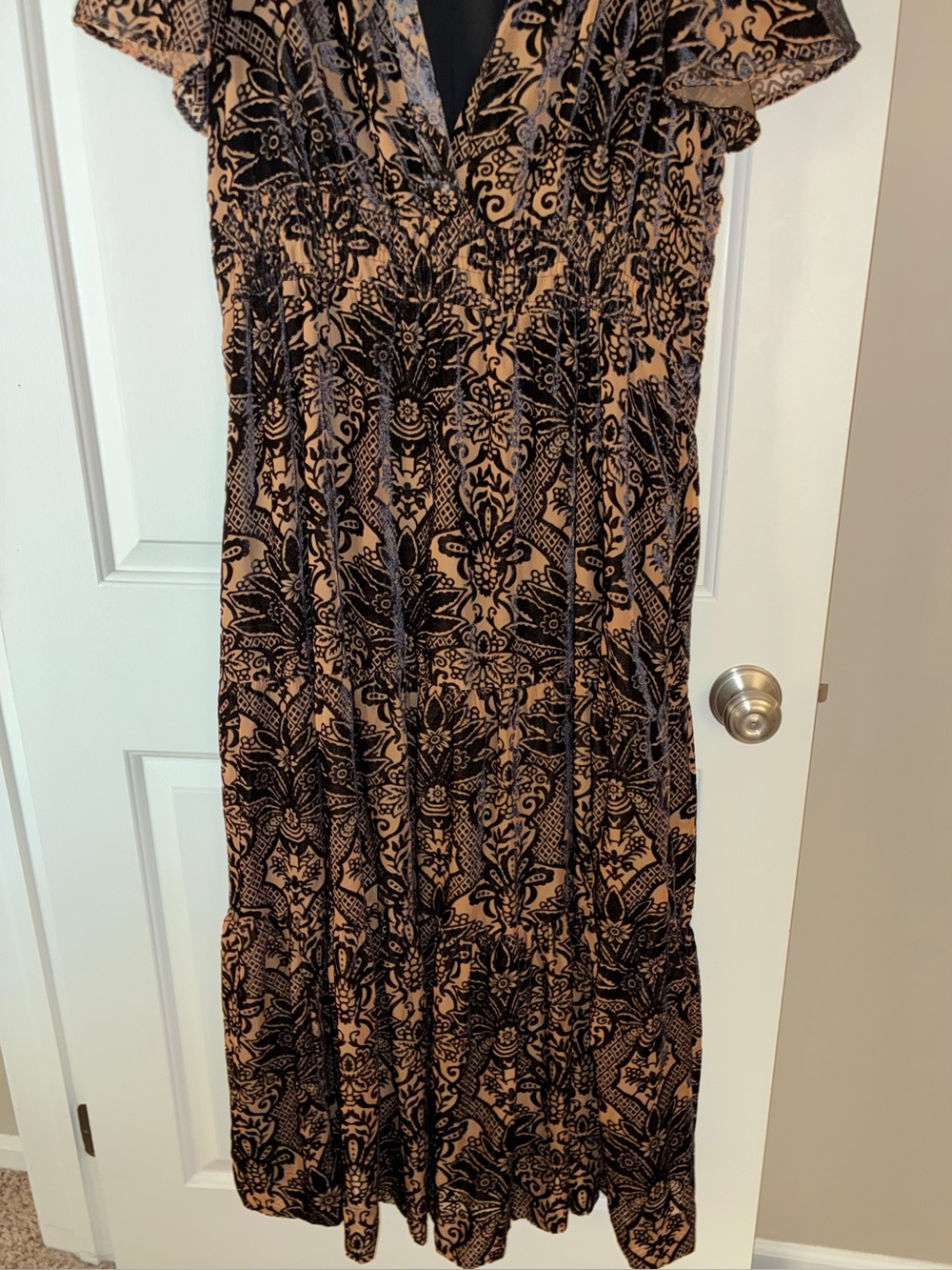 Like new. Anthropologie Somerset Maxi Dress Sz XL - Picture 8 of 9